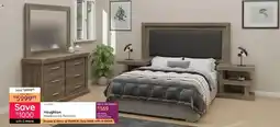 Bradlows Houghton Headboard & Pedestals offer