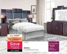 Bradlows Santos Bedroom Suite offer