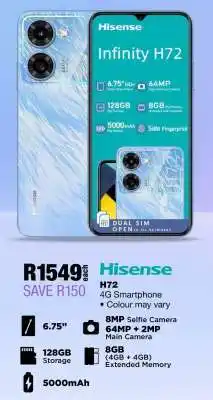 OK Furniture Hisense H72 offer