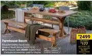 Builders Warehouse Farmhouse Bench offer