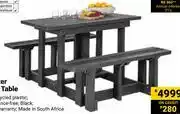 Builders Warehouse 4 Seater Picnic Table offer