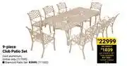 Builders Warehouse 9 Piece Club Patio Set offer