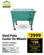 Builders Warehouse Campmaster Steel Patio Cooler On Wheels offer