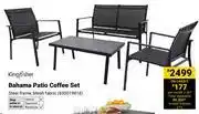 Builders Warehouse King Fisher Bahama Patio Coffee Set offer