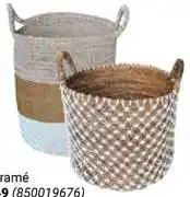 Builders Warehouse Seagrass Striped Basket offer