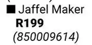 Builders Warehouse Cadac Jaffel Maker offer