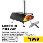 Builders Warehouse Steel Pellet Pizza Oven offer