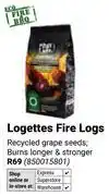 Builders Warehouse Logettes Fire Logs offer