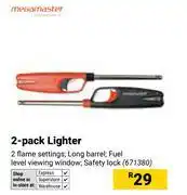 Builders Warehouse Megamaster 2 Pack Lighter offer