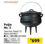 Builders Warehouse Megamaster Potjie No.3 offer
