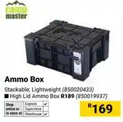 Builders Warehouse Campmaster Ammo Box offer