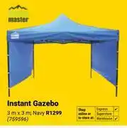 Builders Warehouse Campmaster Instant Gazebo 3m x 3m offer