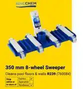 Builders Warehouse Blue Chem 350mm 8 Wheel Sweeper offer