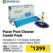 Builders Warehouse Zodiac Pacer Pool Cleaner Combi Pack offer