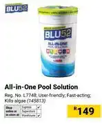 Builders Warehouse Blu 52 All In One Pool Solution offer