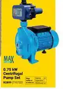 Builders Warehouse Max Pump 0.75KW Centrifugal Pump Set offer