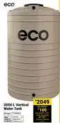 Builders Warehouse Eco 2050L Vertical Water Tank Beige offer