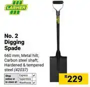 Builders Warehouse Lasher No.2 Digging Spade offer