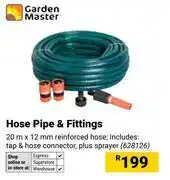 Builders Warehouse Garden Master Hose Pipe & Fittings offer