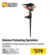 Builders Warehouse Garden Master Deluxe Pulsating Sprinkler offer