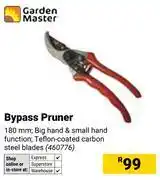 Builders Warehouse Garden Master Bypass Pruner offer