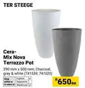 Builders Warehouse Ter Steege Ceramix Nova Terrazzo Pot-Each offer