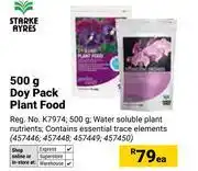 Builders Warehouse Starke Ayres Doy Pack Plant Food-500g Each offer
