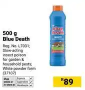 Builders Warehouse Blue Death-500g offer
