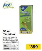 Builders Warehouse Protek Terminex-50ml offer