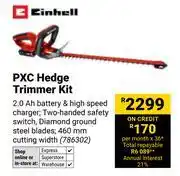 Builders Warehouse Einhell PXC Hedge Trimmer Kit 786302 offer
