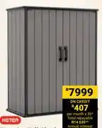 Builders Warehouse Keter Premier Tall Shed 783590 offer