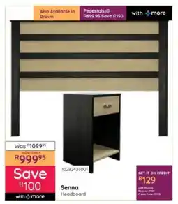 Bradlows Steel&Rose Senna Headboard offer