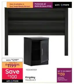 Bradlows Steel&Rose Kingsley Headboard offer