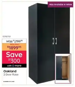 Bradlows Steel&Rose Oakland 2 Door Robe offer