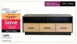 Bradlows Steel&Rose Lydia TV Stand offer