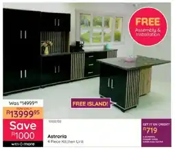 Bradlows Astroria Kitchen Unit offer