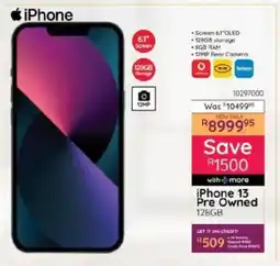 Bradlows iPhone 13 Pre Owned 128GB offer