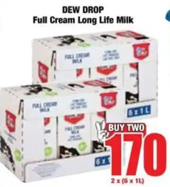 Boxer DEW DROP Full Cream Long Life Milk offer