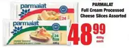 Boxer PARMALAT Full Cream Processed Cheese Slices Assorted offer
