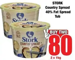 Boxer STORK Country Spread 40% Fat Spread Tub offer