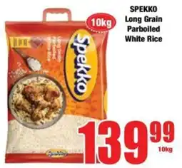 Boxer SPEKKO Long Grain Parboiled White Rice offer