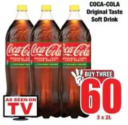 Boxer COCA-COLA Original Taste Soft Drink offer