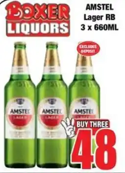 Boxer AMSTEL Lager RB offer
