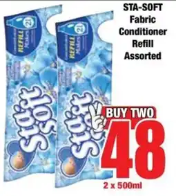 Boxer STA-SOFT Fabric Conditioner Refill Assorted offer