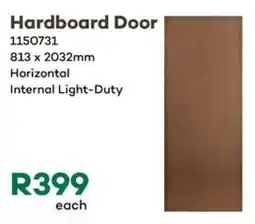 Timbercity Hardboard Door offer