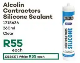 Timbercity Alcolin Contractors Silicone Sealant offer