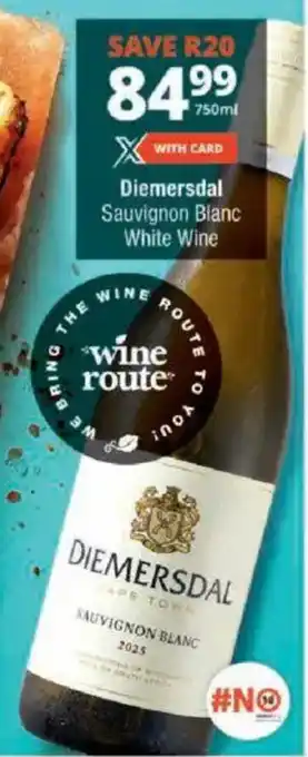 Checkers Diemersdal Sauvignon Blanc White Wine offer
