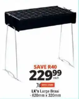 Checkers LK's Large Braai offer