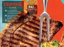 Checkers Steakhouse Classic Beef Rib-Eye on the Bone offer