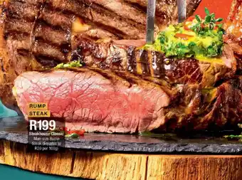 Checkers Steakhouse Classic Man-size Rump Steak offer
